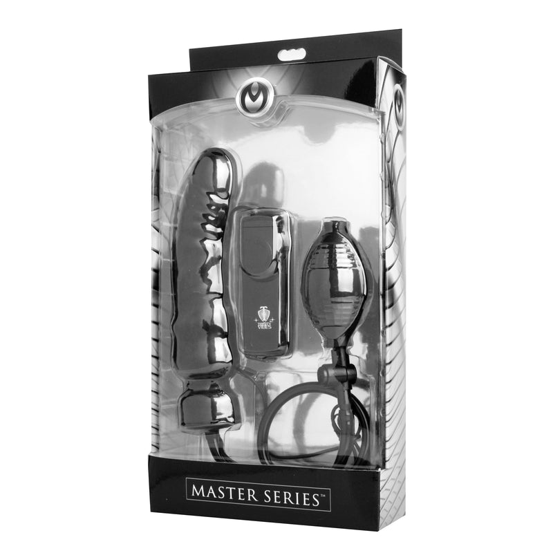 Ravage Vibrating Inflatable Dildo vibrating-dildos from Master Series
