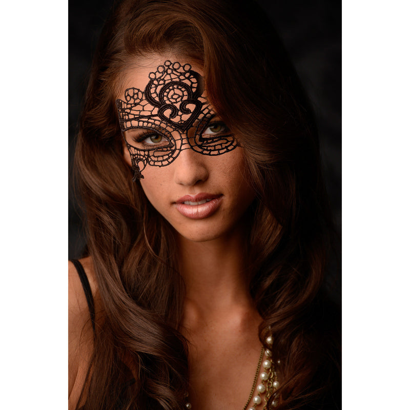 The Enchanted Black Lace Mask face-mask from GreyGasms
