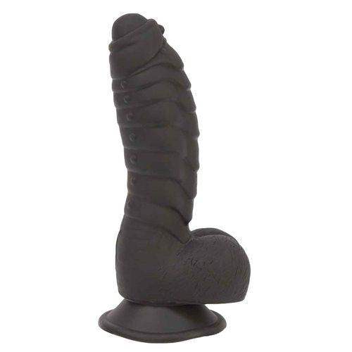 Addiction Ben Black Realistic Dildo With Balls - 7 Inches | BMS Factory - The Dildo Hub