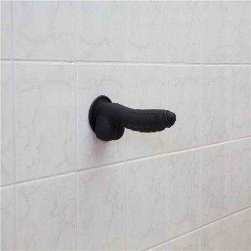 Addiction Ben Black Realistic Dildo With Balls - 7 Inches | BMS Factory - The Dildo Hub