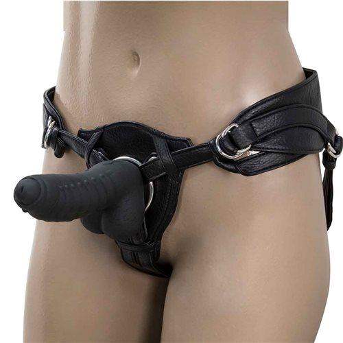 Addiction Ben Black Realistic Dildo With Balls - 7 Inches | BMS Factory - The Dildo Hub