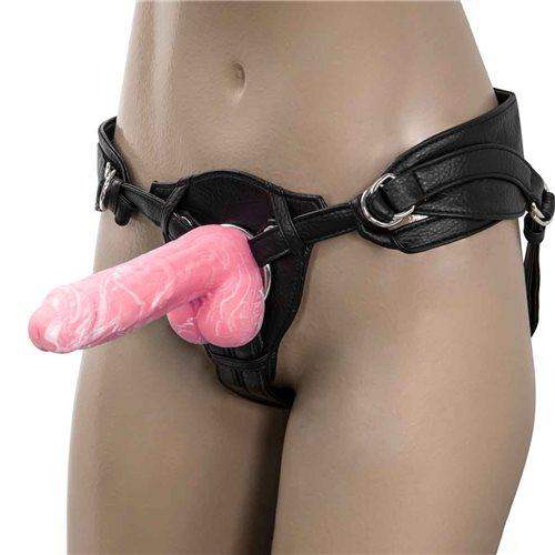 Addiction Brandon Pink Realistic Dildo - 7.50 Inches | BMS Factory - The Dildo Hub