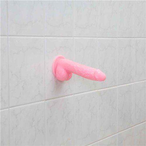 Addiction Brandon Pink Realistic Dildo - 7.50 Inches | BMS Factory - The Dildo Hub