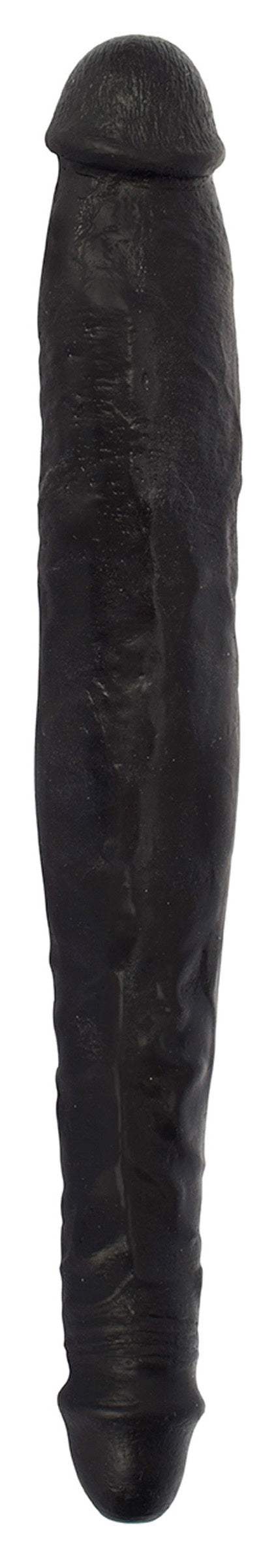 JOCK 13 Inch Tapered Double Dong Black Dildos from Jock