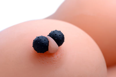 Dragon's Orbs Nubbed Silicone Magnetic Balls NippleToys from Master Series