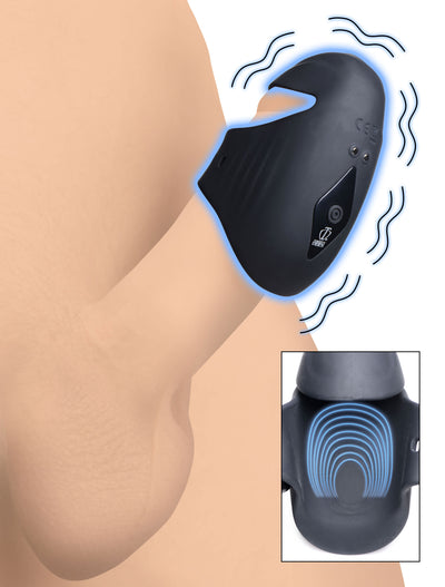 8X Vibrating Silicone Penis Head Stimulator vibrating-masturbators from Trinity Vibes
