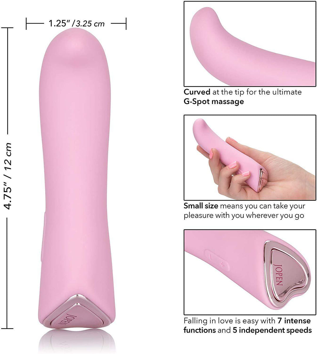Amour Luxurious Silicone Vibrator Mini G | Jopen - The Dildo Hub