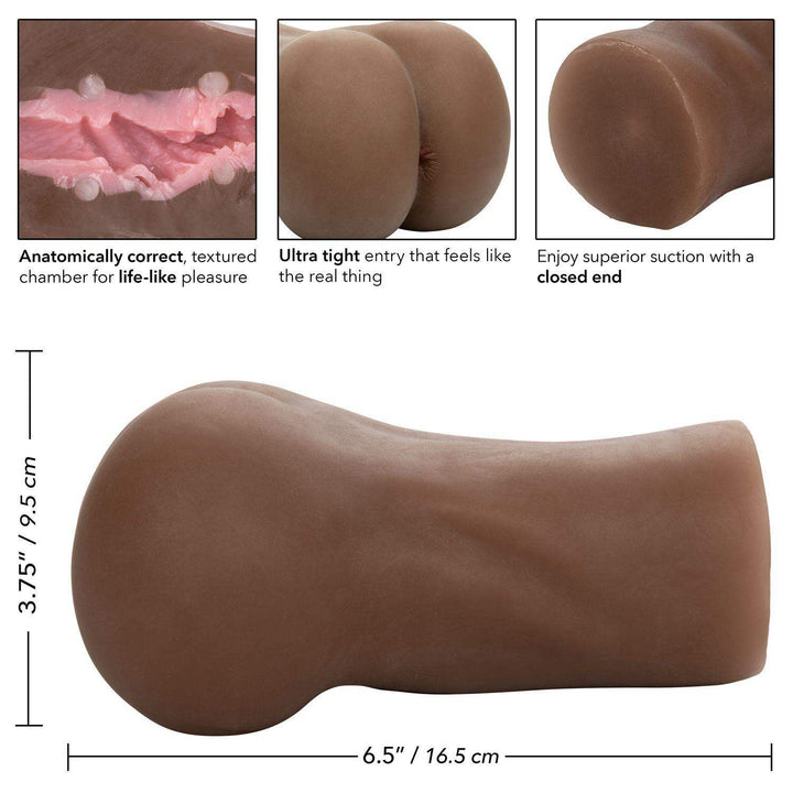 Anal Masturbator Stroke It Ass - Brown | CalExotics - The Dildo Hub