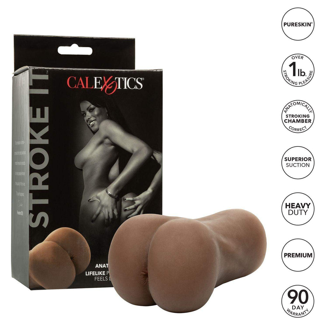 Anal Masturbator Stroke It Ass - Brown | CalExotics - The Dildo Hub