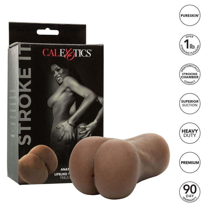 Anal Masturbator Stroke It Ass - Brown | CalExotics - The Dildo Hub
