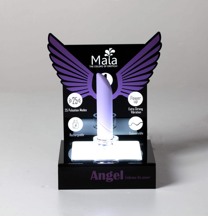 ANGEL Crystal Gems USB Rechargeable 25-Function Bullet - The Dildo Hub