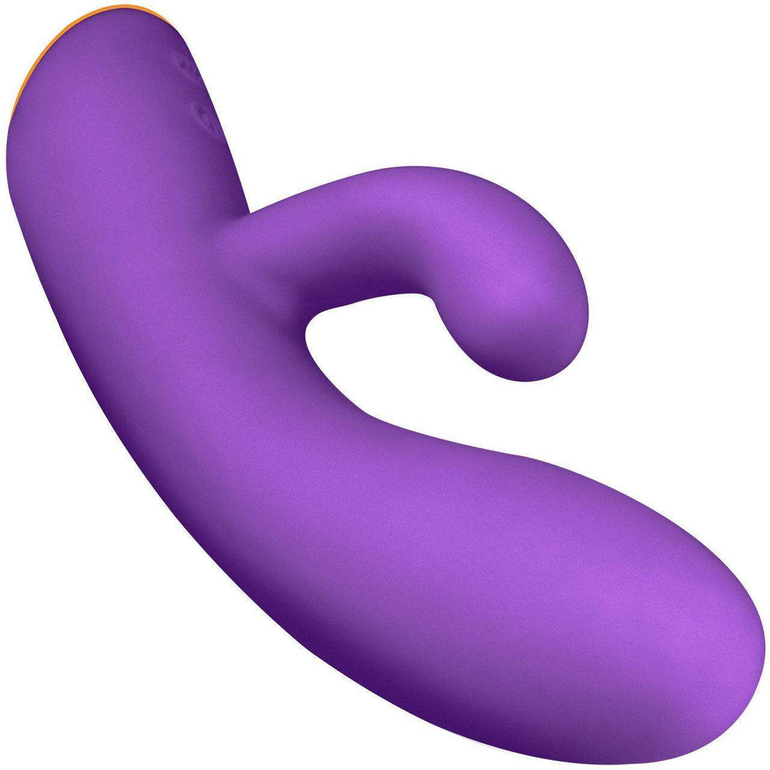 Aria Electrify Luxurious Silicone Rabbit Style Vibrator Plum | Blush - The Dildo Hub