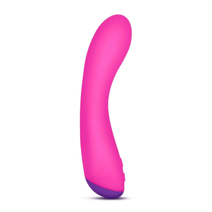 Aria Magnify Luxurious Silicone G-Spot Vibrator | Blush - The Dildo Hub