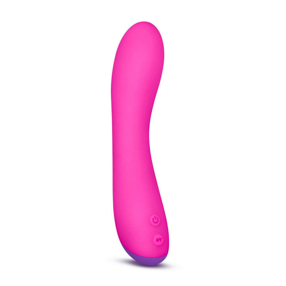 Aria Magnify Luxurious Silicone G-Spot Vibrator | Blush - The Dildo Hub