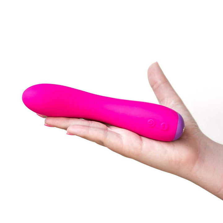 Aria Magnify Luxurious Silicone G-Spot Vibrator | Blush - The Dildo Hub