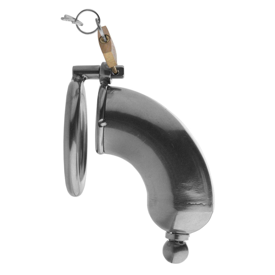 Armor Chastity Cage with Removable Urethral Insert - The Dildo Hub
