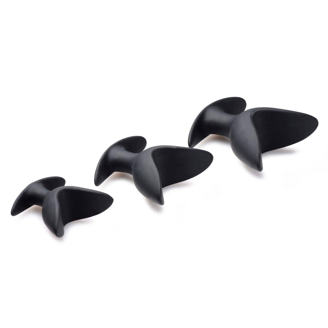 Ass Anchors 3 Piece Silicone Anal Anchor Set - The Dildo Hub