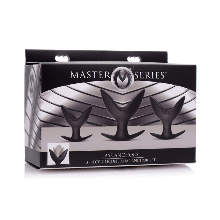 Ass Anchors 3 Piece Silicone Anal Anchor Set - The Dildo Hub