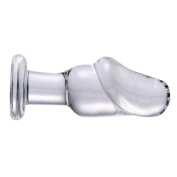 Asvini Glass Penis Anal Plug - The Dildo Hub