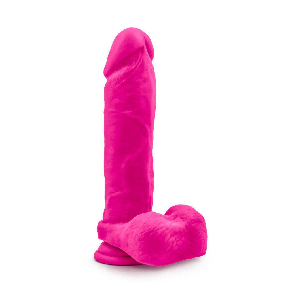Au Naturel Bold Massive Realistic Dildo - Pink 9 Inches - The Dildo Hub