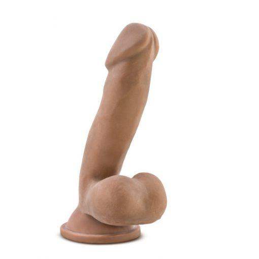 Au Naturel Sensa Feel® Latin Realistic Dildo - 6.50 Inches | Blush - The Dildo Hub