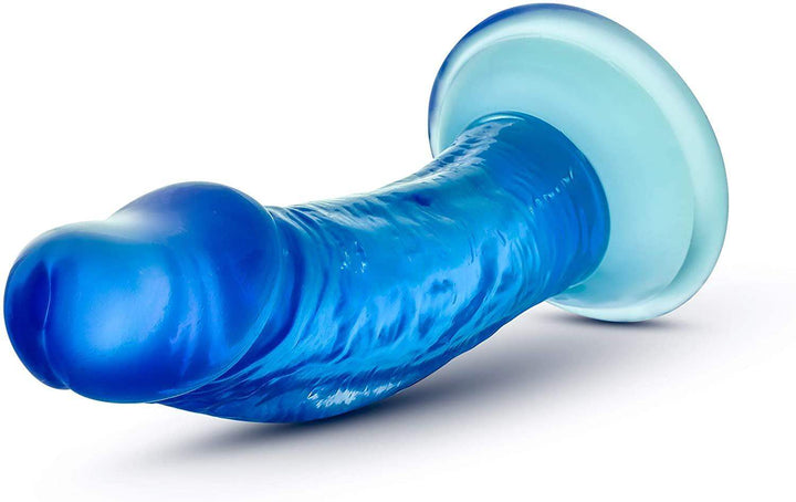 B Yours Sweet N Small Blue Realistic Dildo - 4 Inches | Blush - The Dildo Hub