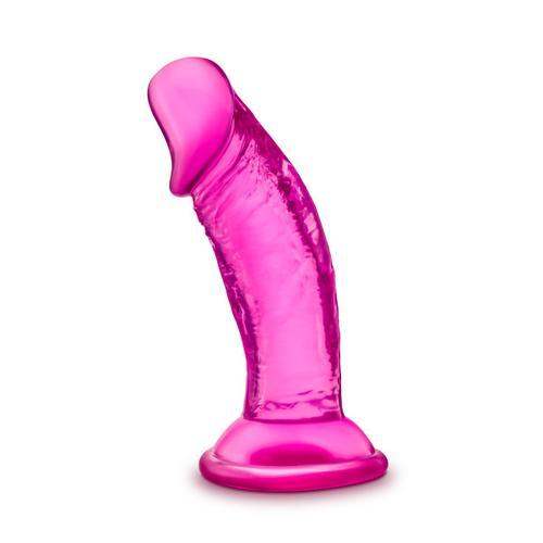 B Yours Sweet N Small Pink Realistic Dildo - 4 Inches | Blush - The Dildo Hub