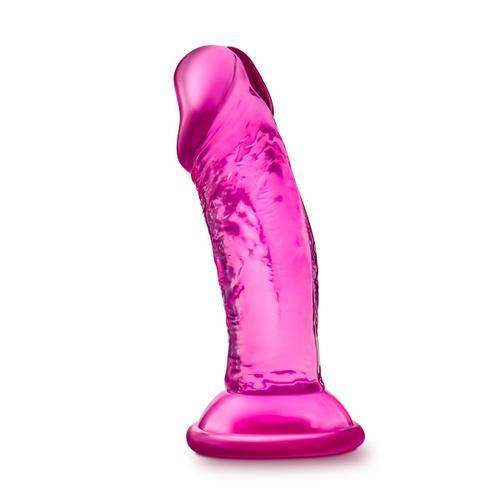 B Yours Sweet N Small Pink Realistic Dildo - 4 Inches | Blush - The Dildo Hub