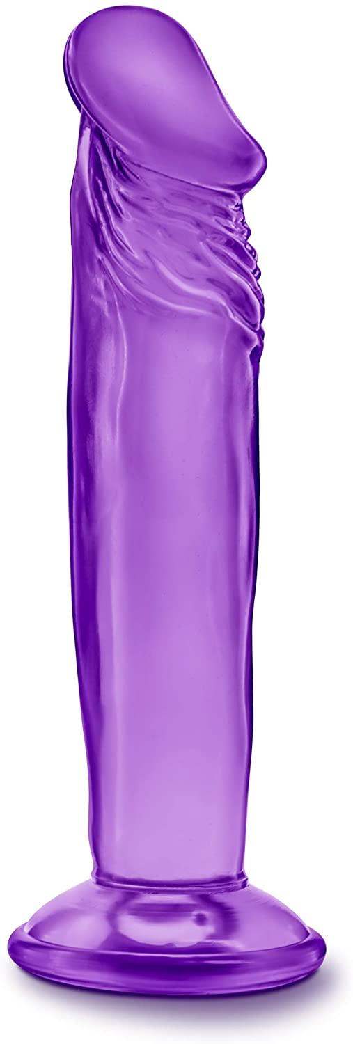 B Yours Sweet N Small Purple Realistic Dildo - 6 Inches | Blush - The Dildo Hub