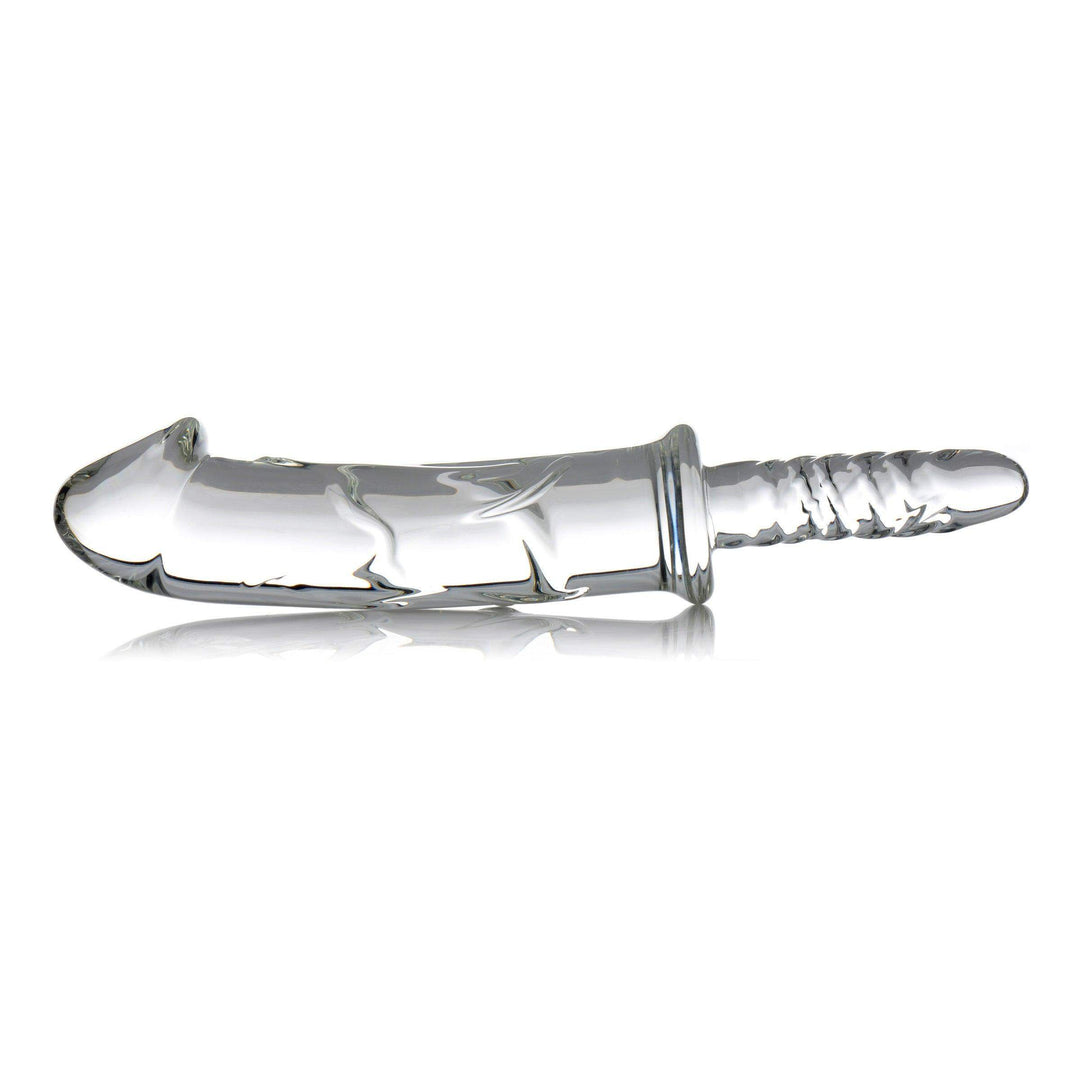 Battle Rammer Phallic Glass Thruster - The Dildo Hub