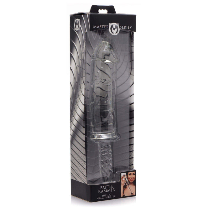 Battle Rammer Phallic Glass Thruster - The Dildo Hub