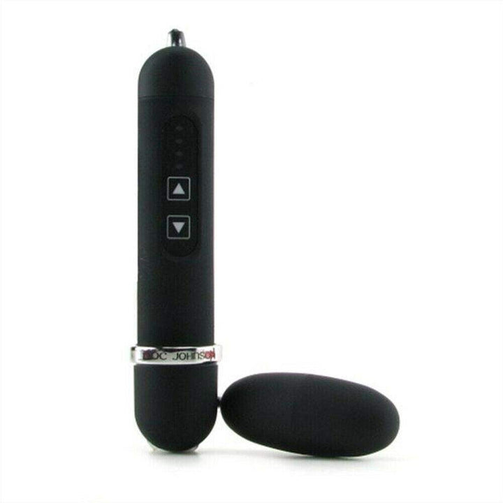 Black Magic Bullet Luxurious Vibrator & Controller | Doc Johnson - The Dildo Hub