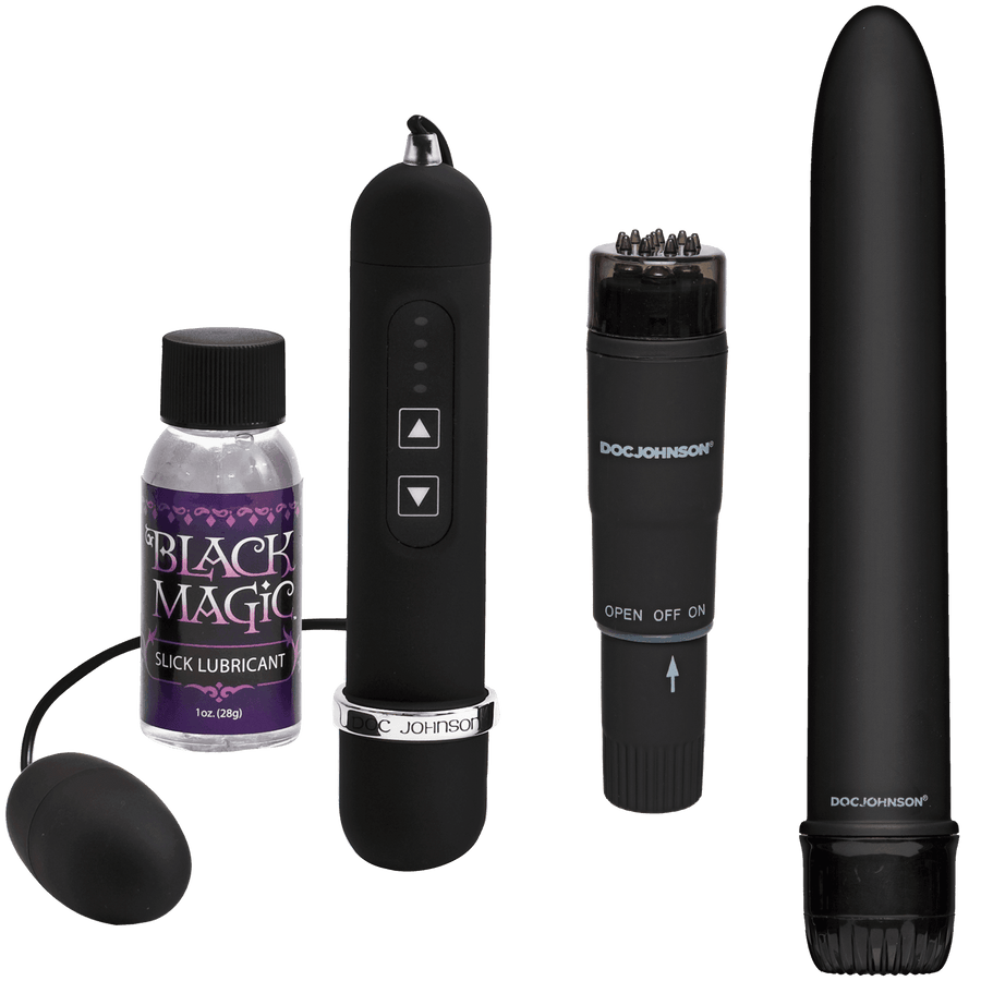 Black Magic Pleasure Kit | Doc Johnson - The Dildo Hub