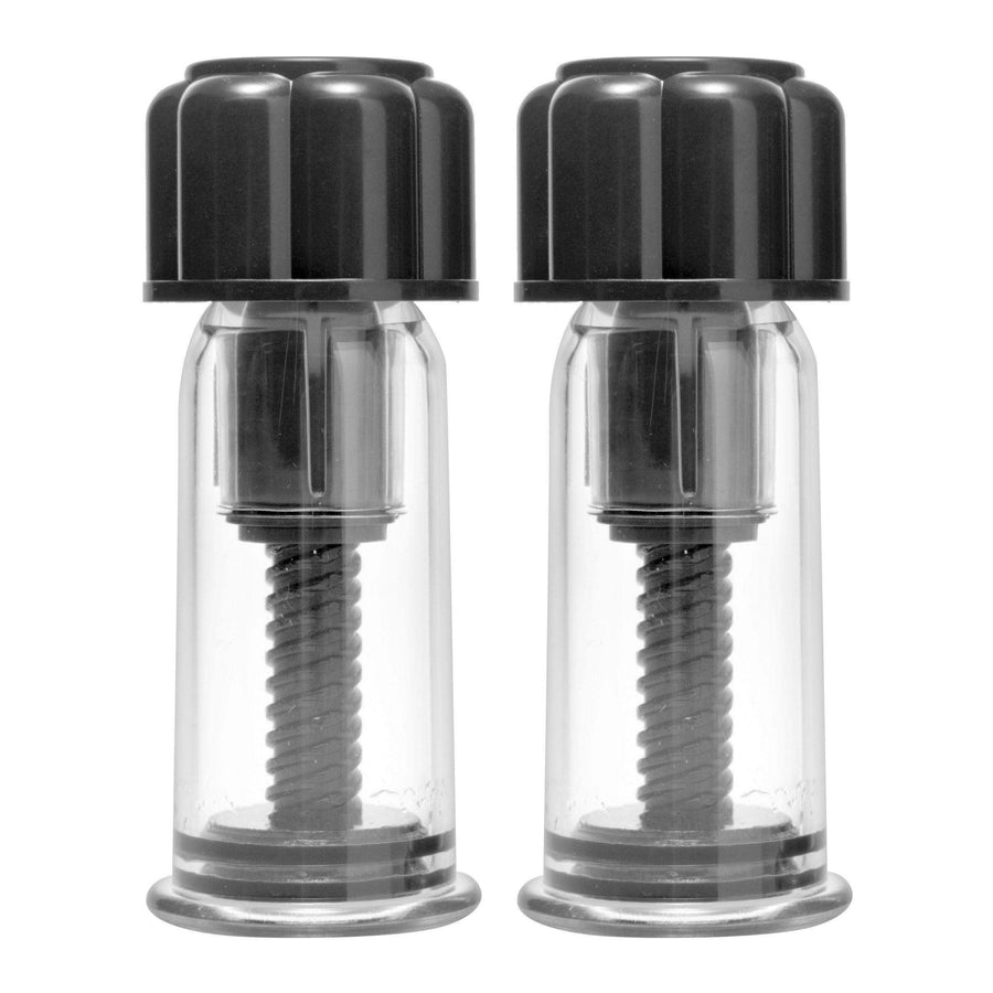 Black Maxxx Powerful Twist Nipple Suckers - The Dildo Hub
