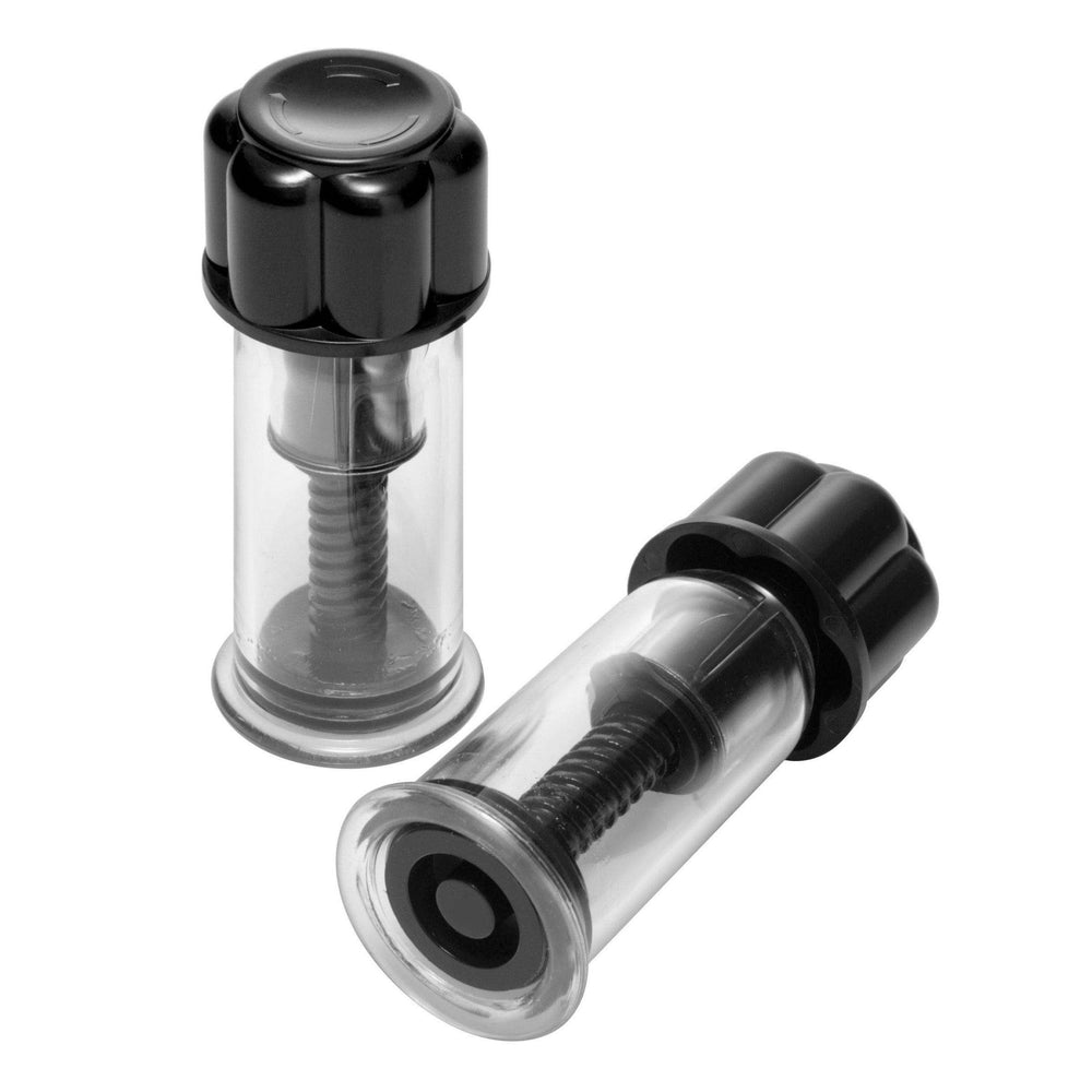 Black Maxxx Powerful Twist Nipple Suckers - The Dildo Hub