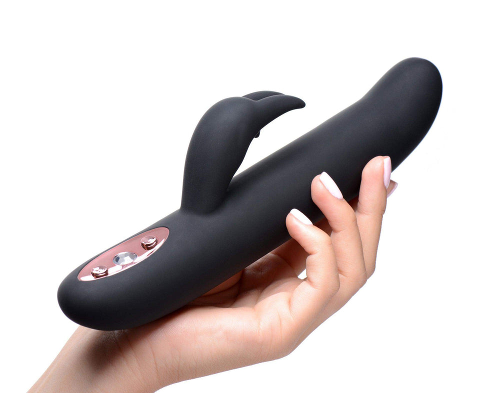 Bling Bunny 10X Flexing Silicone Rabbit Vibrator - The Dildo Hub