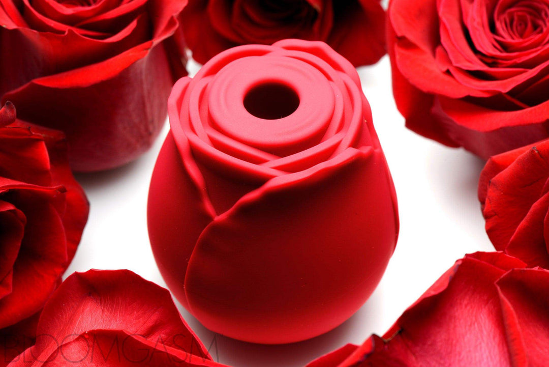 Bloomgasm Wild Rose 10X Silicone Clit Stimulator - The Dildo Hub