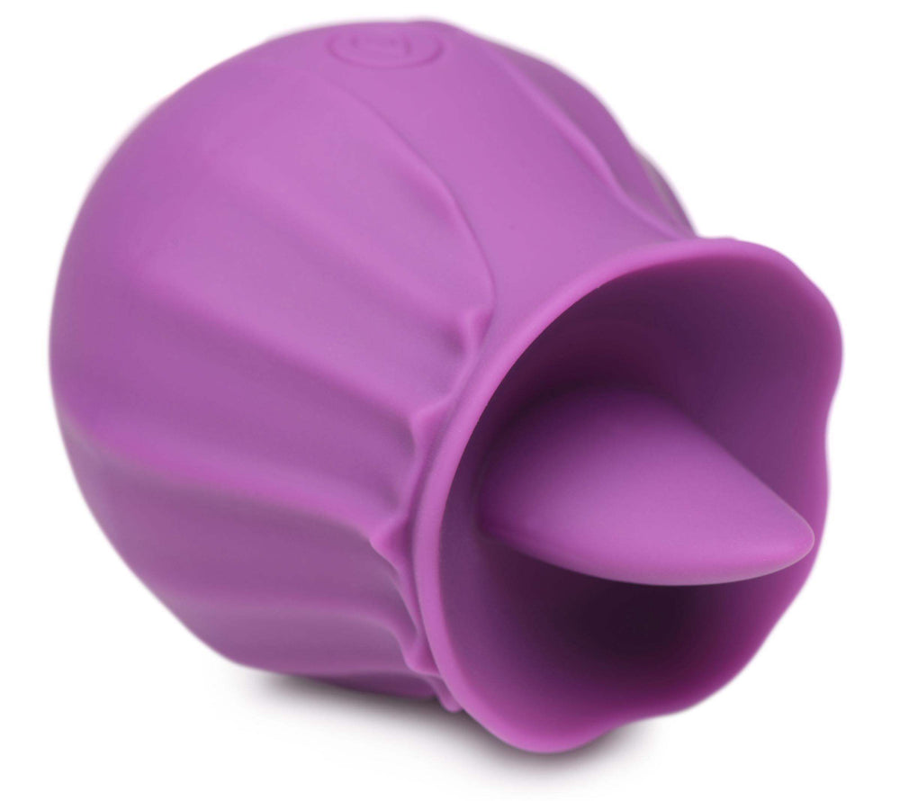 Bloomgasm Wild Violet 10X Silicone Clit Licking Stimulator - The Dildo Hub