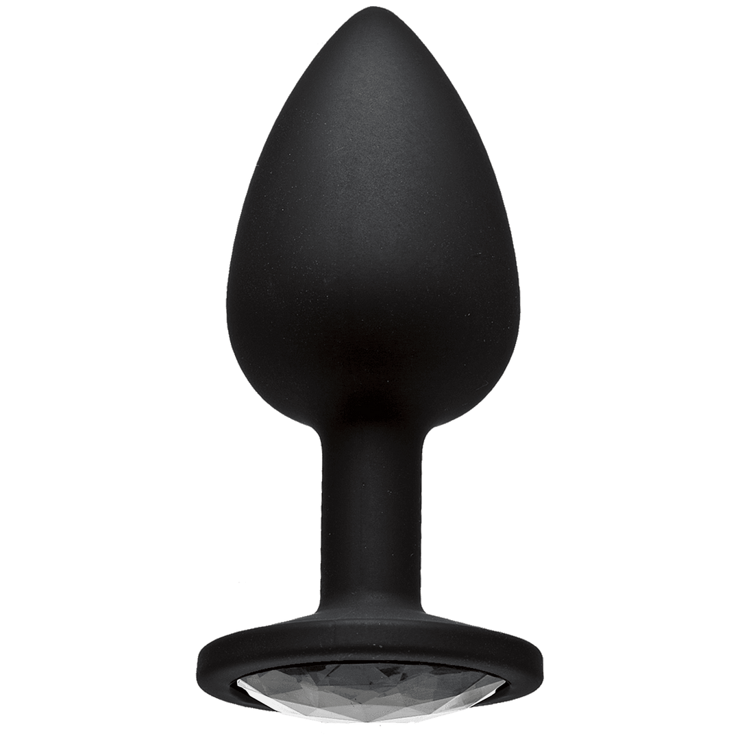 Booty Bling Silver Small Anal Plug | Doc Johnson - The Dildo Hub