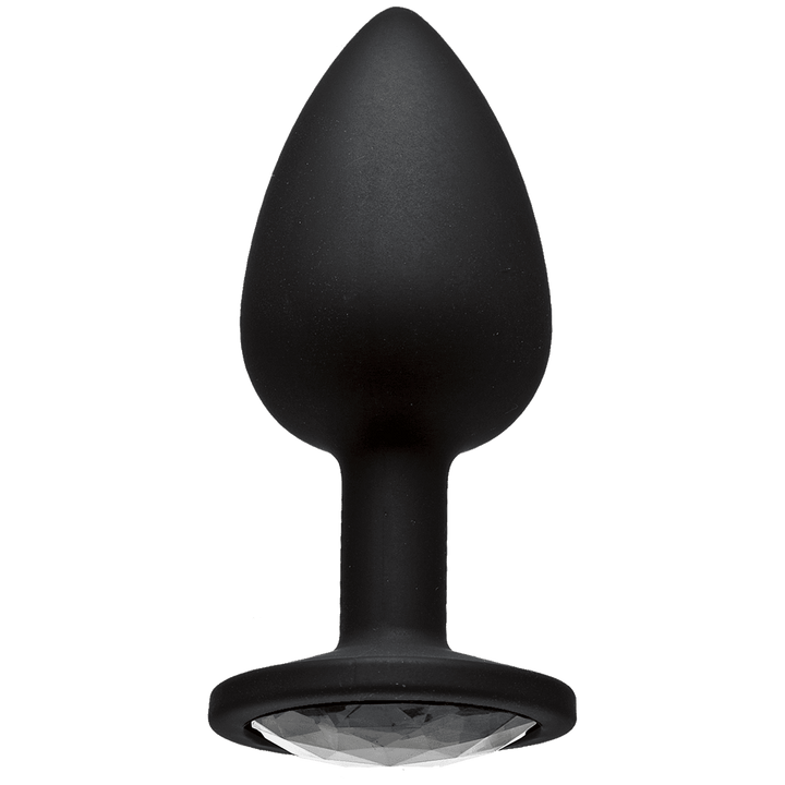 Booty Bling Silver Small Anal Plug | Doc Johnson - The Dildo Hub