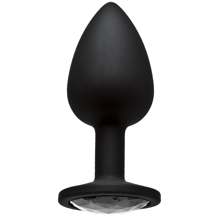 Booty Bling Silver Small Anal Plug | Doc Johnson - The Dildo Hub
