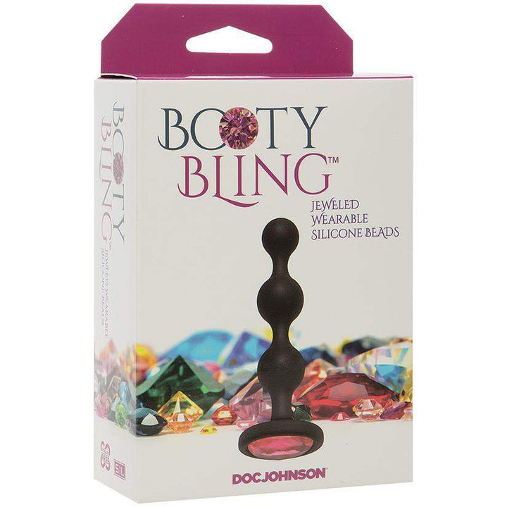 Booty Bling - Wearable Silicone Beads - Pink - The Dildo Hub