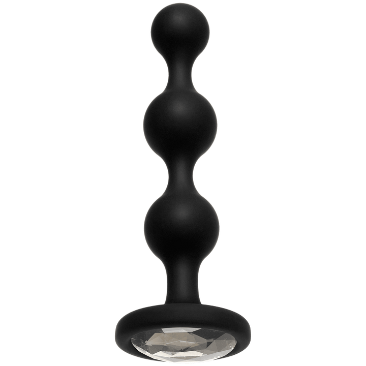 Booty Bling - Wearable Silicone Beads - Silver - The Dildo Hub