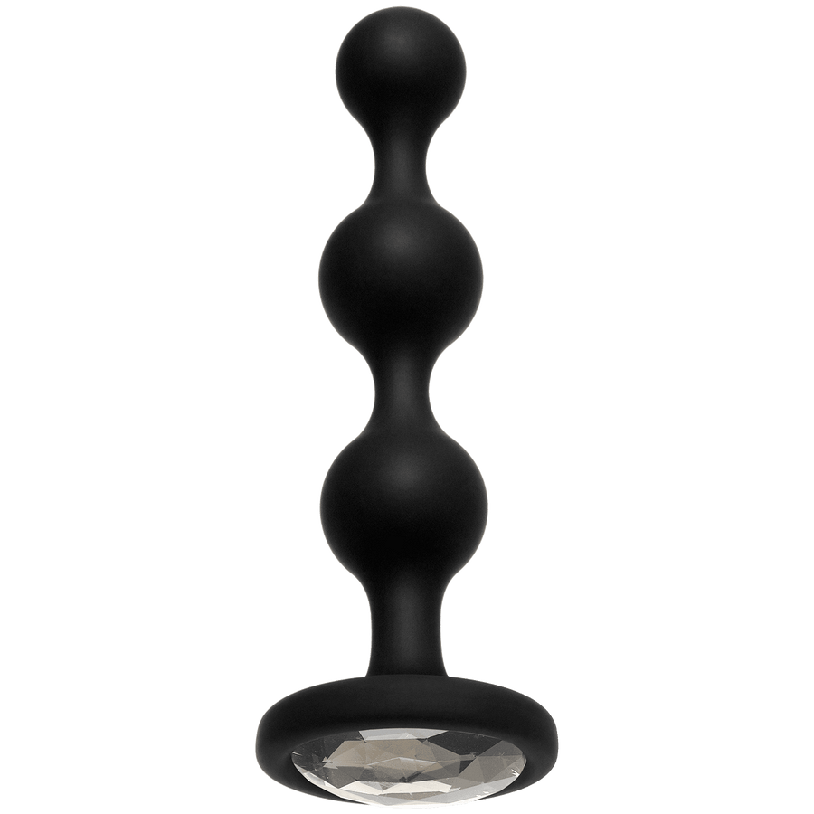 Booty Bling - Wearable Silicone Beads - Silver - The Dildo Hub