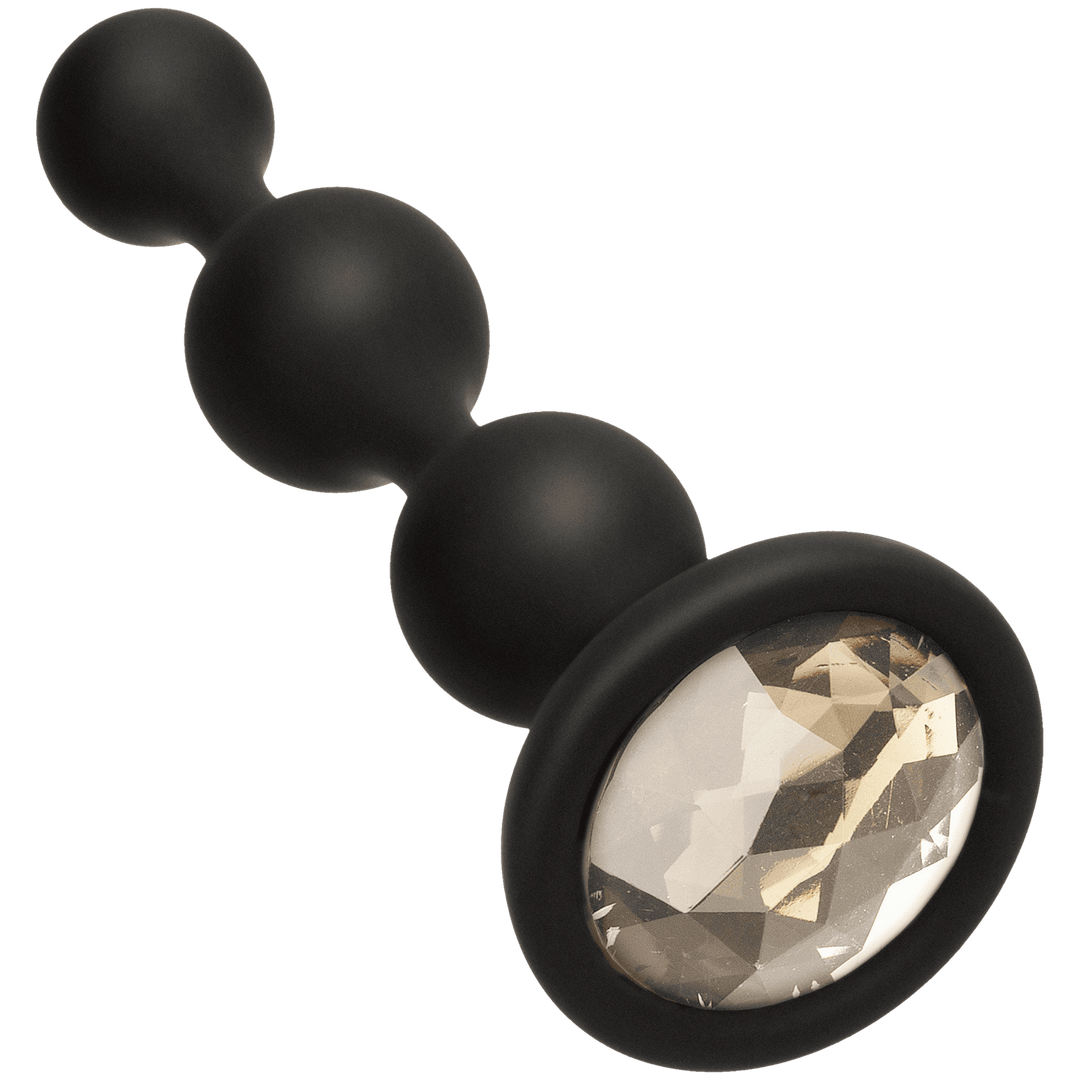 Booty Bling - Wearable Silicone Beads - Silver - The Dildo Hub