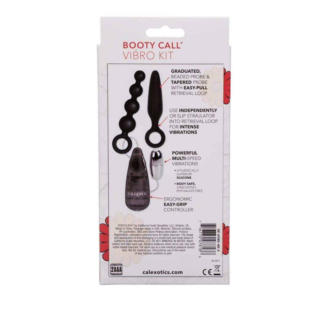 Booty Call Booty Vibro Kits - Black | CalExotics - The Dildo Hub