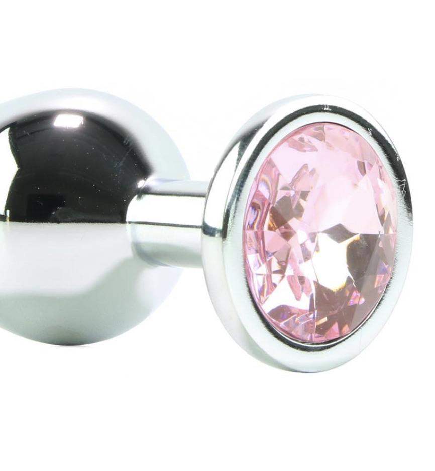 Booty Sparks Pink Gem Large Anal Plug - The Dildo Hub
