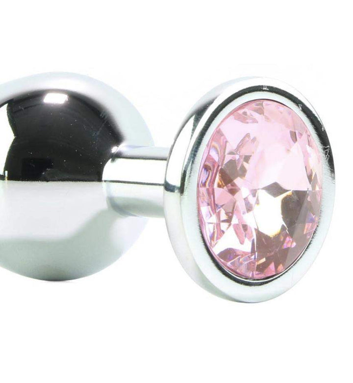 Booty Sparks Pink Gem Large Anal Plug - The Dildo Hub