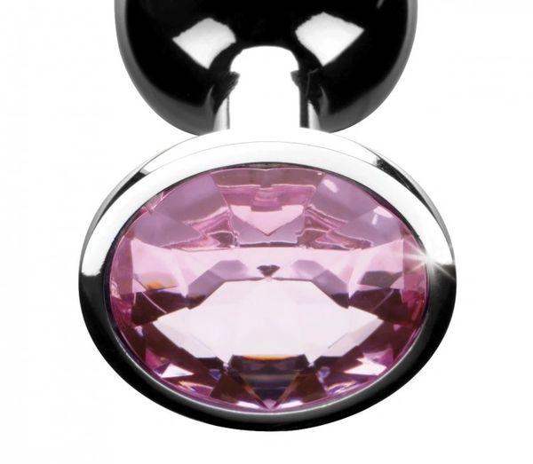 Booty Sparks Pink Gem Large Anal Plug - The Dildo Hub