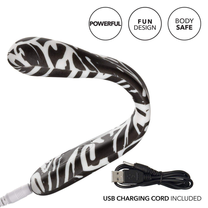 CalExotics Hype Flexi Wand Vibrator - The Dildo Hub